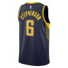 Camiseta Hombre NBA Indiana Pacers Lance Stephenson 6 2022-23 Nike Icon Edition Navy Swingman
